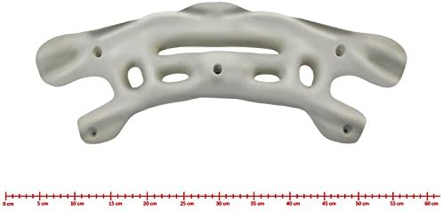 ALPIDEX Trainingsboard Griffbrett für Kletterer bei Intensivtraining 53 x 20 cm/TRX/Hangboard